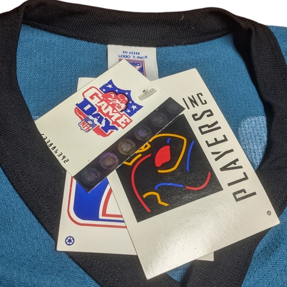 Logo 7 Jacksonville Jaguars Mark Brunell #8 NFL Men's Medium Football Jersey NWT - Picture 11 of 12